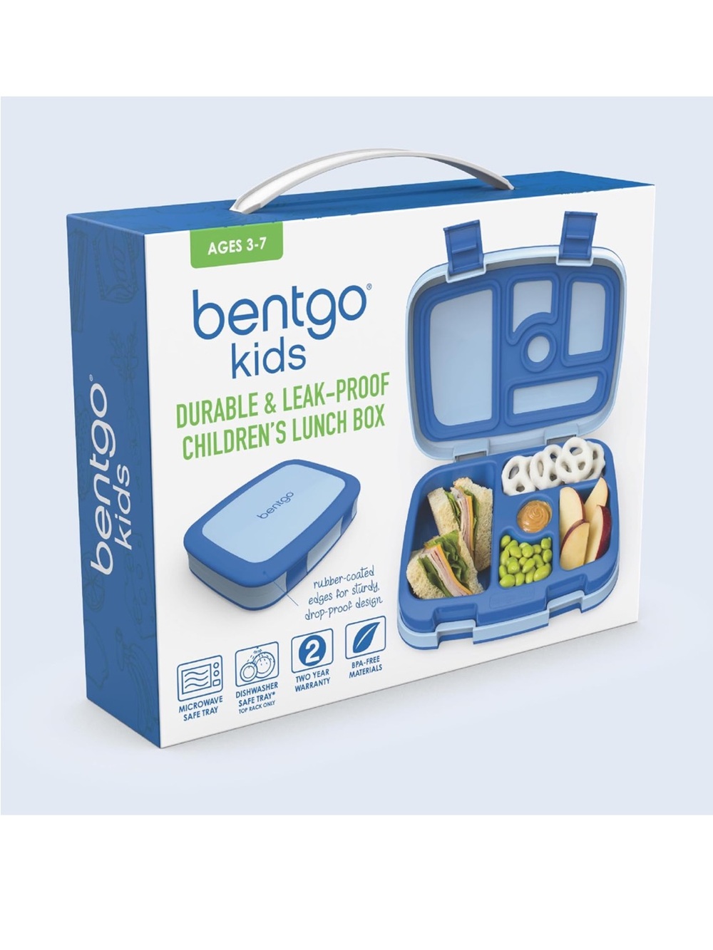Blue Durable & Leak-Proof Kid’s Lunch Box